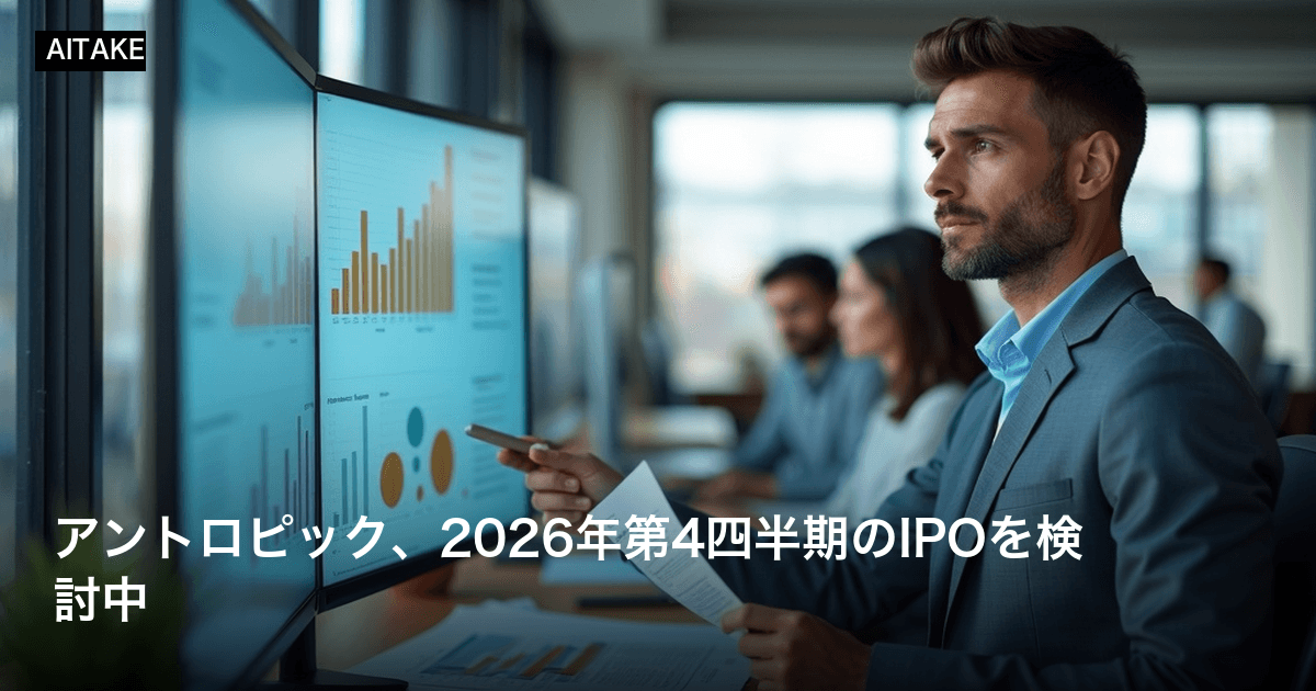 アントロピック、2026年第4四半期のIPOを検討中